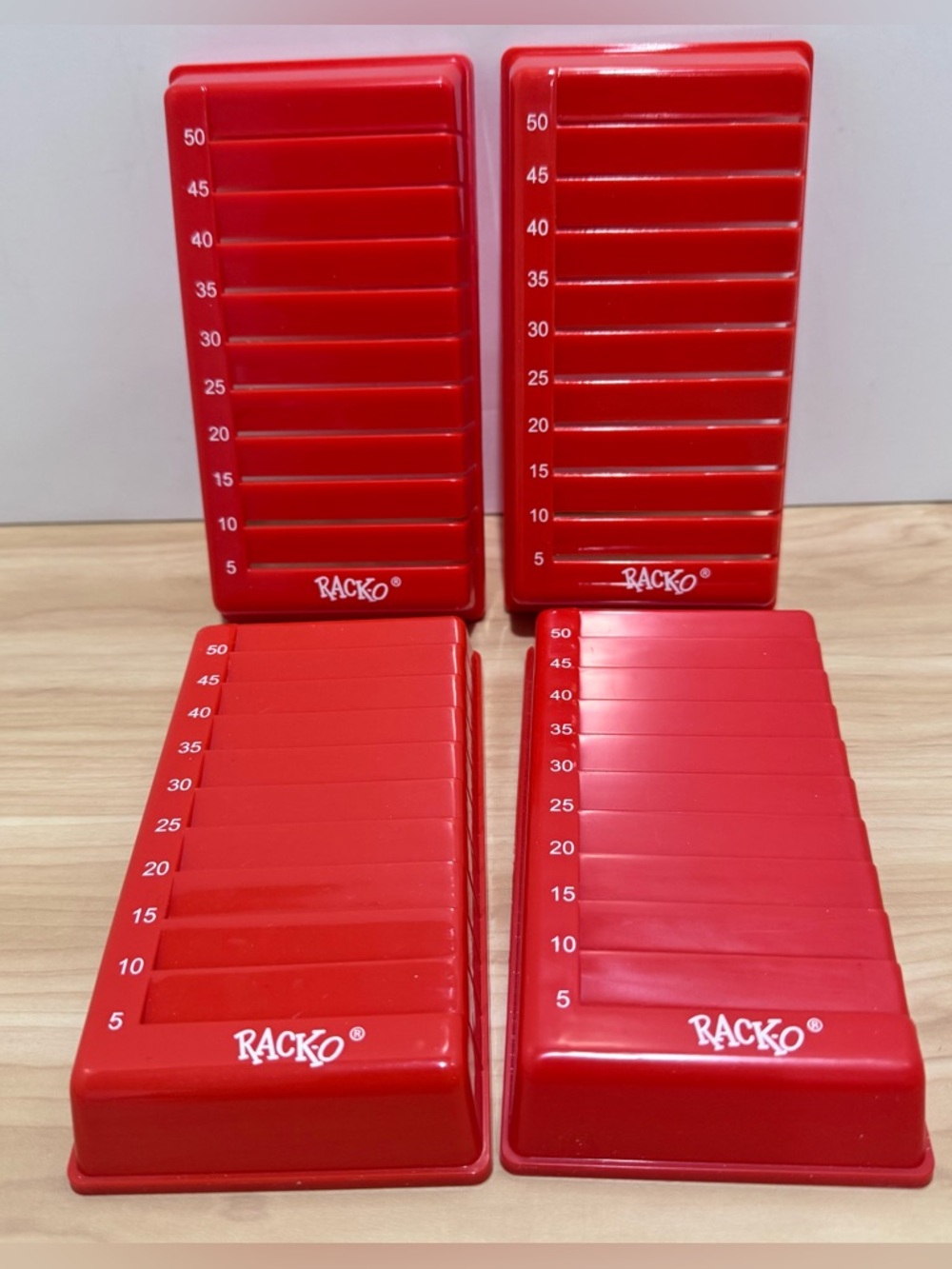 Rack-O Retro Game Games USA Classic Tabletop Game Family Game 2010 Complete Set - Picture 4 of 16